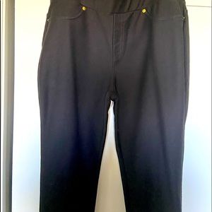 Michael Kors twill black pants size XL